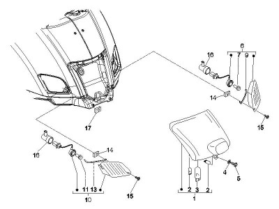 Φώτα πίσω - Φλας